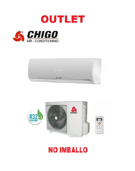 Climatizzatore CHIGO Fisso MonoSplit Potenza 24000 BTU Classe A++ / A+ Inverter cod: DCS-50V3G-1B170AE2-W3