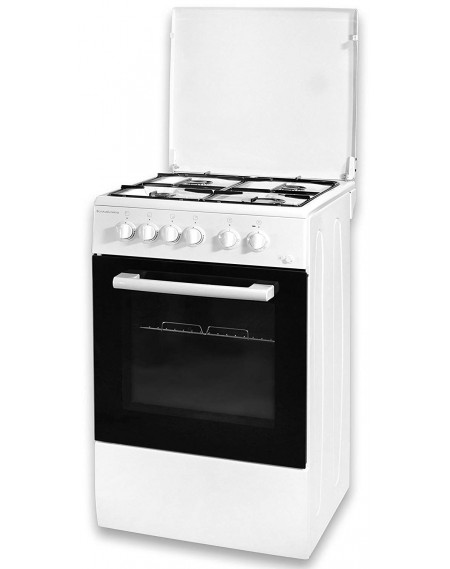 Cucina SCHAUB LORENZ 4 Fuochi a Gas - Forno elettrico - 50 x 50 cm Colore Bianco cod: SS450EW