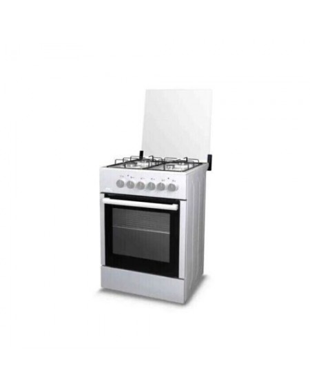 Cucina STAYLUX 4 Fuochi a Gas Forno elettrico NO ACC. ELETTRICA 60x60 cm Colore Bianco cod: LF663S-40F BIANCO