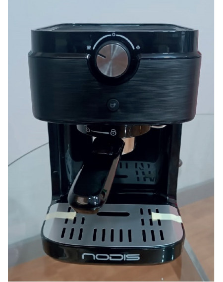 Macchina caffè Espresso NODIS 1633 W, 0.9 Litri, Acciaio Inossidabile/ cod: