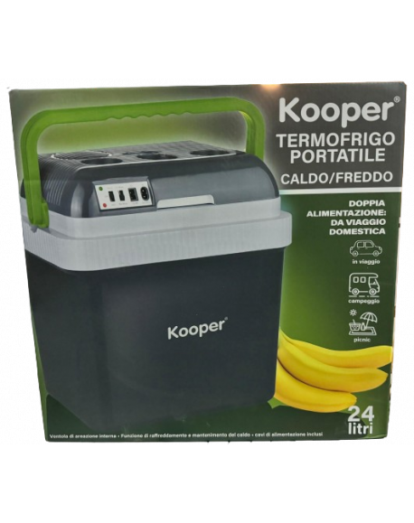 Frigo portatile KOOPER Capacità 24 Litri 50W Cod: 5919142