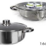 Casseruola Acciaio C/Coperchio 16 Cm L