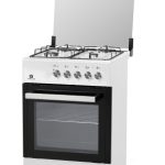 Cucina STAYLUX 4 Fuochi a Gas Forno elettrico 60x60cm  Bianca LF663S-40F