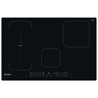 Piano Cottura INDESIT a induzione 4 Fuochi 77 cm in vetroceramica Vetro nero IB 21B77 NE L
