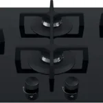 Piano Cottura WHIRLPOOL a Gas 5 Fuochi 90 cm Vetro Nero GOA 9523/NB1