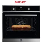 Forno Elettrico (EC) ELECTROLUX OUT. da Incasso Capacità 72 L Multif. Ventilato Colore Nero cod: EOF6P40X