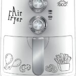 Friggitrice Ad Aria DCG Potenza 1500 W Cestello 3,5 Litri colore Bianco Cod. FR-3507
