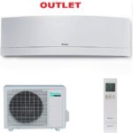 Climatizzatore (EC) DAIKIN OUT. Fisso Monosplit Potenza 12000 BTU / H Classe A++ / A+ Inverter WI-FI cod: FTXJ-MW