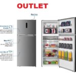 Frigorifero HYU OUT. (COM) Total No Frost Classe A+ Capacità Netta 415 Litri Colore Inox Cod: DDHN-541NV4XE1