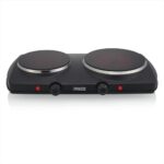Piastra elettrica PRINCESS Double Ceramic Hot 2000 W Nera cod: 303021
