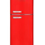 Frigorifero SIGNATURE OUT. Doppia Porta 208 Lt Classe Energetica A+ Colore Rosso cod: SDP201VR