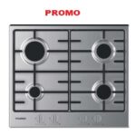 Piano Cottura Rosieres a Gas 4 Fuochi Gas 60cm Inox RHW6BRK3X / 1