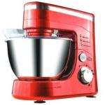 Impastatrice Planetaria DCG Ciotola in Acciaio 4lt con Accessori, Colore Red 6 Velocità 600W cod: KM1401R