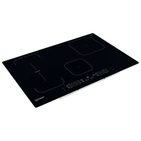 Piano Cottura INDESIT a induzione 4 Fuochi 77 cm in vetroceramica Colore vetro nero cod: IB 21B77 NE - immagine 2