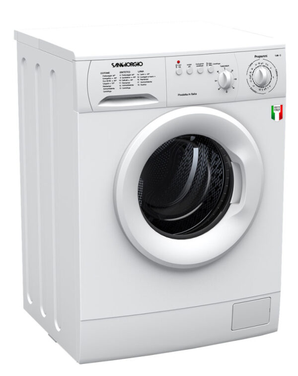 Lavatrice SANGIORGIO  8 Kg Classe D Meccanica Centrifuga 1100 giri S5611C - immagine 2