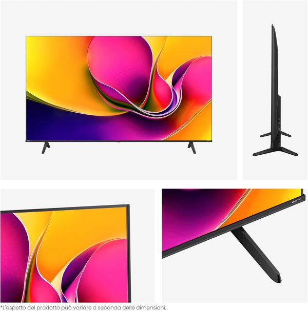 Smart Led Tv Hisense 55" UHD 4K  Mod: 55A6Q - immagine 2