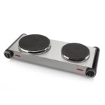Piastra Elettrica Doppia TRISTAR , Acciaio inox potenza 2500 W cod: KP-6248