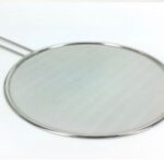 Paraschizzi in Acciaio 25 cm con Manico