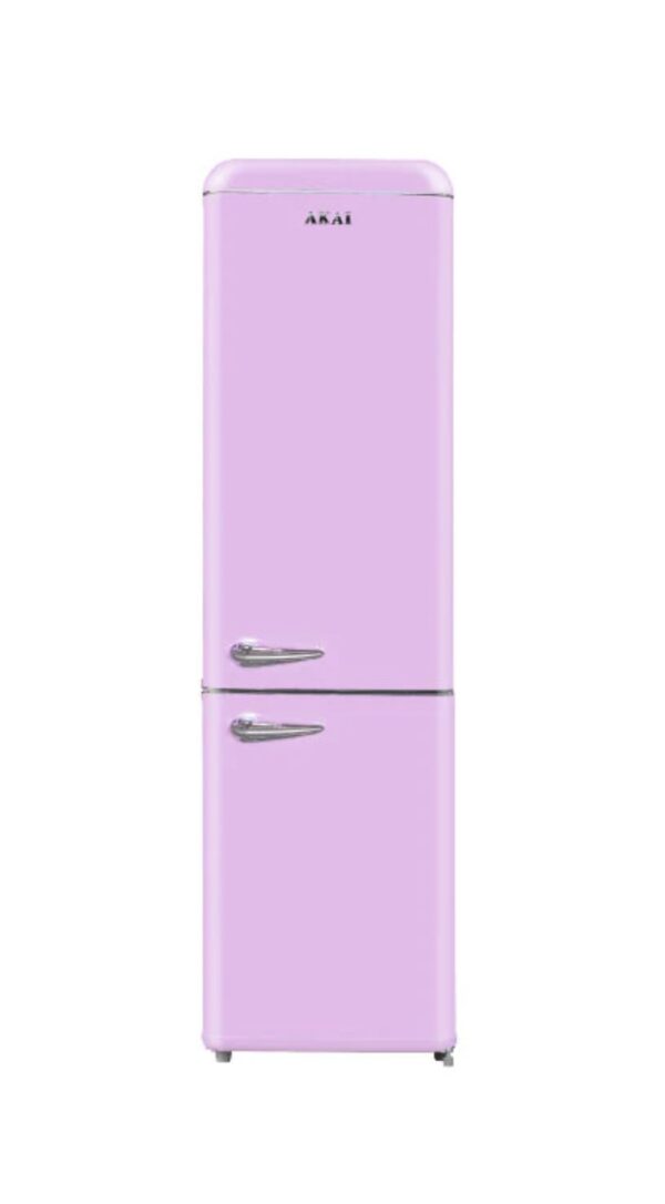 Frigorifero AKAI Combinato Vintage Classe A+ Colore Pink cod: CLASS300KPK