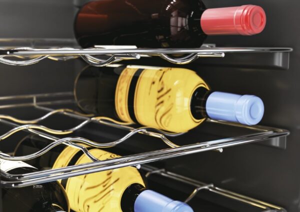 Cantinetta Vino CANDY Capacità 21 Bottiglie Nero CWC 021 M/N - immagine 5