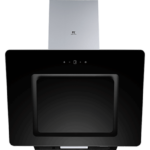 Cappa MASTER KITCHEN da 60 CM a Libera Installazione colore vetro Nero Cod: MKHD V603 E TOUCH BK