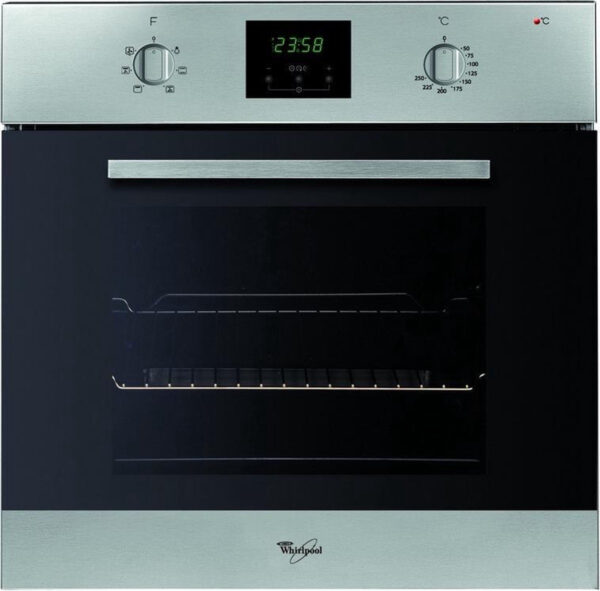 Forno Elettrico WHIRLPOOL da Incasso Capacità 60 Litri Multif. Ventilato Potenza 2500 W Colore Acciaio Inox Cod: AKP471IX
