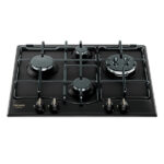 Piano Cottura Hotpoint 4 Fuochi Gas 60 cm Colore Antracite cod: PCN 640 T (AN) R /HA