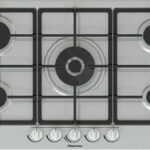 Piano cottura HISENSE a gas 90cm Acciaio Inox GM973XF