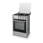 Cucina STAYLUX 4 Fuochi a gas Forno elettrico 60x60cm LF663S-40F GREY/BLACK