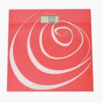 Bilancia Pesapersone STUBE digitale, display Lcd Max 150KG colore Rosso cod: 640