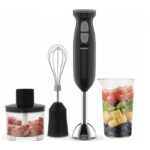 Mixer a immersione KUMTEL potenza 300 Watt colore Nero cod: HHB-06