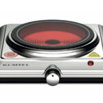 Fornello elettrico Kumtel 1 fuoco 1200 W colore Inox cod: HC-1001