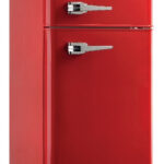 Frigorifero STAYLUX Vintage  Classe  A++ 138 LT Rosso BCD-138LT-RET-ROSSO