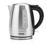Bollitore PRINCESS 1 Litro potenza 2200W colore Acciao inox/nero cod: 236023