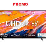 Smart Led Tv Hisense 65" UHD 4K VIDAA U6 Mod: 65A6K