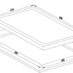 Piano cottura da Incasso a Gas 4 fuochi 60 cm colore vetro Nero/Ghisa Cod: GF-HBG124B