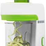 Taglia verdure a spirale TRISTAR 120W Colore Bianco e Verde 4 Lame in Acciaio Cod. MX-4816