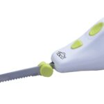 Coltello Elettrico DCG Acciaio Inossidabile Bianco 100 W Cod. EM2121