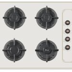 Piano cottura Staylux da Incasso a Gas 4 fuochi 60 cm colore vetro Beige/Ghisa Cod: C6-40BF VETRO BEIGE/GHISA