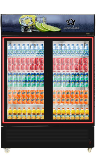 Frigorifero Vetrina STAYLUX 2 Ante Classe Energetica A+ Capacità 728 Litri cod: LSC-728