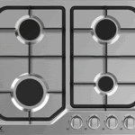 Piano cottura MASTER KITCHEN a gas 60 cm colore Acciaio Inox MKHG 641F E XS