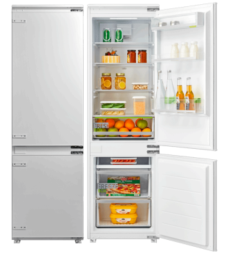 Frigorifero INCASSO MASTER KITCHEN Statico/Vent 271 Litri Bianco MKRF 320I ST E
