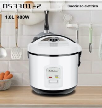 Cuoci Riso DE MAISON 1 LT potenza 400W colore Bianco cod: DS3301-2