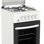 Cucina STAYLUX 4 Fuochi a Gas Forno a gas 50x50 cm Bianco 55 G40F WHITE
