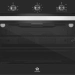Forno Da Incasso STAYLUX 96 Lt 90cm Ventilato 4 Funzioni Nero A9-SF3 VETRO NERO