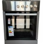 Cucina STAYLUX/KUMTEL 4 Fuochi a Gas Forno Elettrico Classe A NO ACC. ELETTRICA 60x60 cm Colore Grey/inox cod: LF663S-40F GREY/INOX