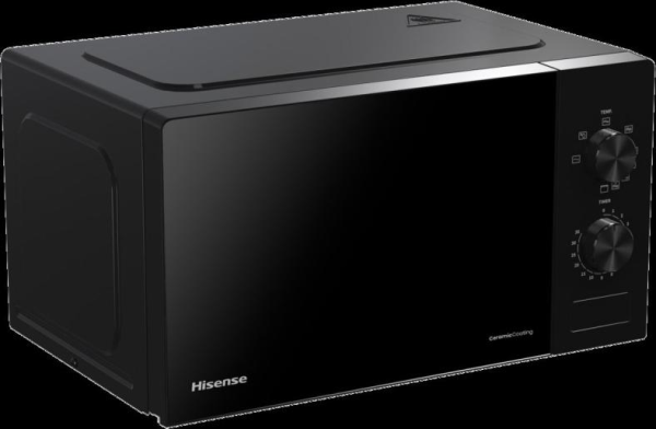 Forno Microonde HISENSE GRILL ELETTRICO 20 Litri 700 Watt Nero H20MOBP1G - immagine 2