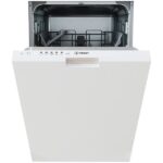 Lavastoviglie Indesit ad incasso a Scomparsa Totale 45 cm Classe F Capacità 10 Coperti cod: DI9E 2B10