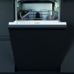 Lavastoviglie HOTPOINT ad incasso a Scomparsa Totale 45cm 9 Coperti HI9E 2B19