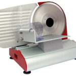 Affettatrice R.G.V. elettrica Potenza 220 Watt Colore Silver/Rosso cod: MARY 220